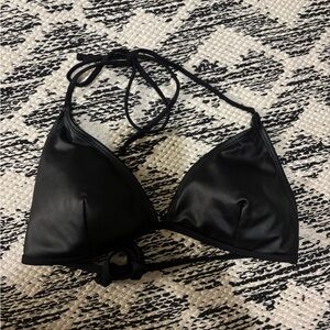 No Boundaries Black Bikini Top
